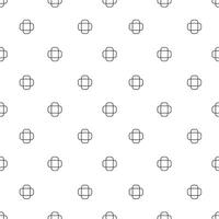 Clean and minimal seamless geometric pattern for elegant and contemporary designs. vector