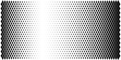 Dot pattern background. Square pixel fade abstract geometric gradient. Diamond primitive cyber matrix texture. Grid digital shape graphic halftone design. Dissolve mosaic optical cube effect vector