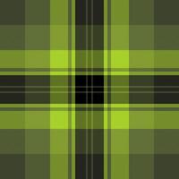 Size textile pattern, styling seamless plaid background. Ireland tartan fabric texture check in lime and dark colors. vector