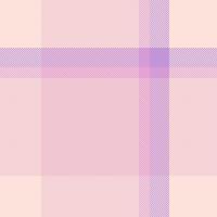 Delicate pastel pink and lavender plaid pattern. Subtle texture and soft colors create a calming and feminine aesthetic. Perfect for backgrounds, textiles, branding, and website design. vector