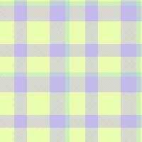 Elementary textile fabric, indian check plaid background. Funky pattern texture seamless tartan in light and lime colors. vector
