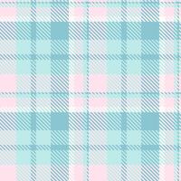 Chinese new year textile pattern seamless, calm check plaid tartan. Discount fabric texture background in light and cyan colors. vector