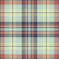 Trend pattern fabric , tile plaid textile check. Thin texture tartan seamless background in light and red colors. vector