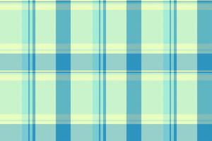 Bright texture tartan, decoration background pattern textile. Ethnic check plaid fabric seamless in light and teal colors. vector