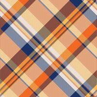 Vibrant diagonal plaid pattern in warm autumnal hues. Perfect for textile design, fashion, or website backgrounds. vector