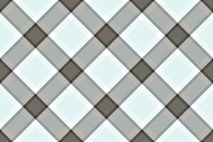 Elegant diamond plaid pattern in soft grey and pastel blue. Perfect for textile design, website backgrounds, or any project needing a subtle yet stylish geometric texture. vector