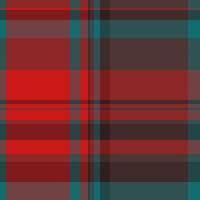 Scrapbook background seamless, panjabi tartan fabric textile. Dogtooth check texture plaid pattern in red and dark colors. vector