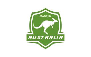 Made in Australia Icon Australian Made Badge Symbols Made in Australia icon Stamp made in with country map vector