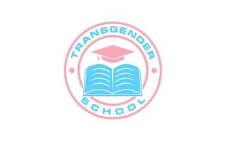 University college school or academy Education label emblem or badge collection with editable text vector