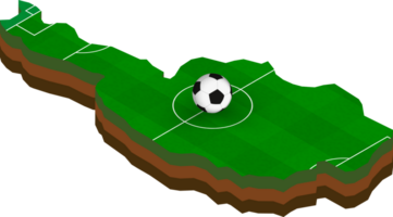 Isometric map of Austria with football field. png