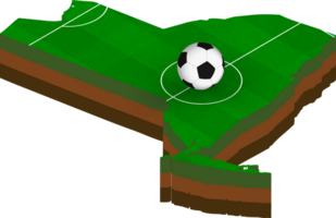 Isometric map of New York with football field. png