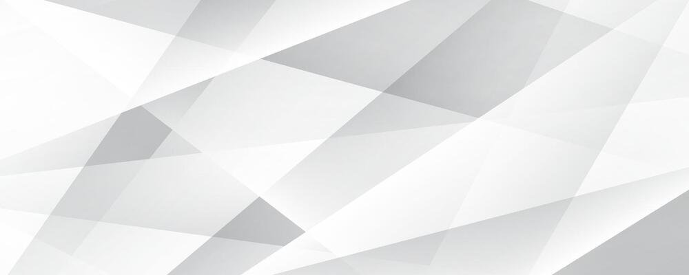 3D white geometric abstract background overlap layer on bright space with polygon effect decoration. Modern graphic design element cutout style concept for web banner, flyer, card, or brochure cover