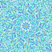Hypnotic colorful dynamic round mosaic pattern background design vector