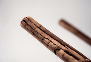 isolated wood nobody olated yellow closeup white stick photo object cudgel background