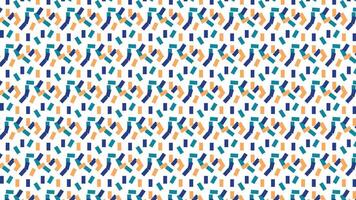 Seamless Geometric Pattern Featuring Colorful Lines in Blue, Orange, and Turquoise. abstract background. vector
