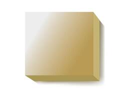 A neat stack of Post It notes in a minimalistic design vector