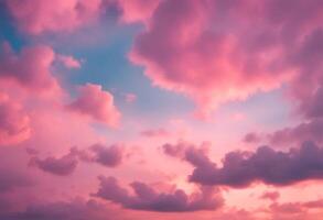 effect pink blue light pastel color purple sunset colours colored cloud burgundy of colors gradient background sky clouds toned photo