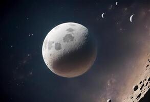 ai science earth night ground space astronomy dark sky view mockup solar world crater generated research galaxy moon system beautiful planet exploration astrology photo