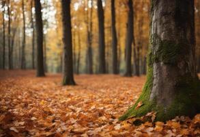 panorama season rbst autumn wald light background fallfoliage tree leaf im breiten nature blatter bokeh unscharfen bunte verzieren hintergrund photo