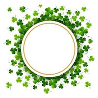 St.Patrick's Day with paper for your text vector