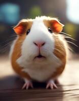 pig cute guinea smiling cartoon photo