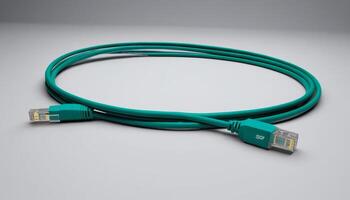 cyberspace concept cable network computer cable connect internet technology connection photo