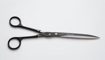 scissors open material cutout photo