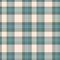 Retro Seamless Tartan in Soft Battleship Grey tones Textile Design vector