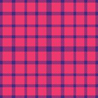 Retro Seamless Tartan in Pale Indigo tones Textile Design vector