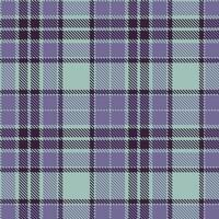 Retro Seamless Tartan in Dusty Silver tones Textile Design vector