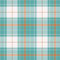 Light Very Light Pink Seamless Tartan with Warm Dull Teal accents Textile Design vector
