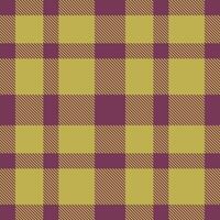 Retro Light Dark Mauve Seamless Tartan Textile Design vector