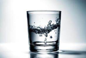 white olated glass contaminated water analysis background biology brown chemical chemistry closeup concept container photo