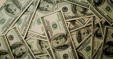 A pile of money is shown in this photo video