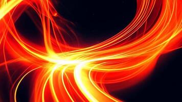 Abstract fire a dynamic and captivating abstract art piece featuring vibrant hues of red, orange and yellow, swirling in a mesmerizing dance of light and energy. video