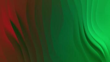 Abstract Gradient a flowing gradient of deep red and vibrant green hues creates a visually striking and modern design, with soft transitions and dynamic movement. video