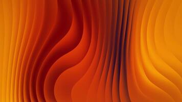 Abstract Wave of Colors Captivating abstract artwork features a flowing wave of warm orange and yellow hues, creating a sense of motion, depth, and artistic elegance. video