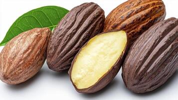 Cocoa beans are a great source of antioxidants photo
