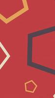Hand Drawn Abstract Loop Background video