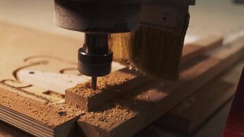 Experience the art of Precision Woodworking through Cutting Designs using CNC Router Technology. Media video