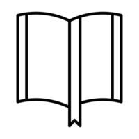 Table of contents of reading books, categories, articles vector