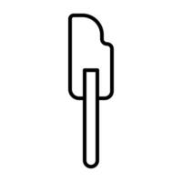 Essential Spatula for Mixing and Spreading vector