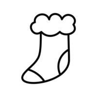 Soft fabric sock stitching on the toe, heel, and upper fringe vector