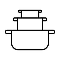Stackable Saucepan for Convenient Storage vector