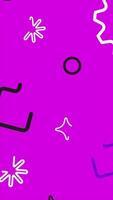 Seamless Pattern Abstract Animated Background video