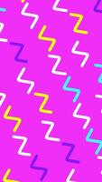 Minimal Modern Zig Zag Loop Background video