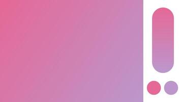 Hot Pink and Lilac gradient background with light blurred pattern. Abstract illustration with gradient blur design. Blurred colored abstract background. Colorful gradient illustration vector