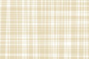simple abstract light soft cream color thin to thick smooth texture plaid check tartan gingham line pattern that can be used as a background or texture vector