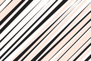 simple abstract soft light peach black color thin to thick diagonal line pattern that can be used as a background or texture vector
