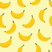 Playful Banana Seamless Pattern Fun and Quirky Fruit. vector